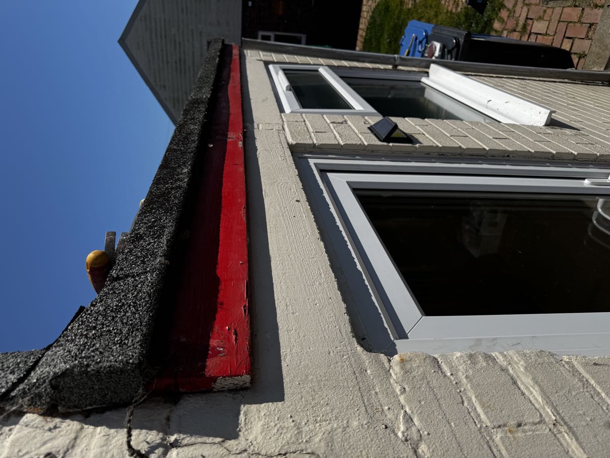 Clean fascias, soffits and guttering after the work